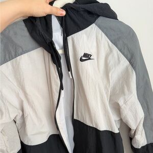 Nike Black and White Mesh Jacket